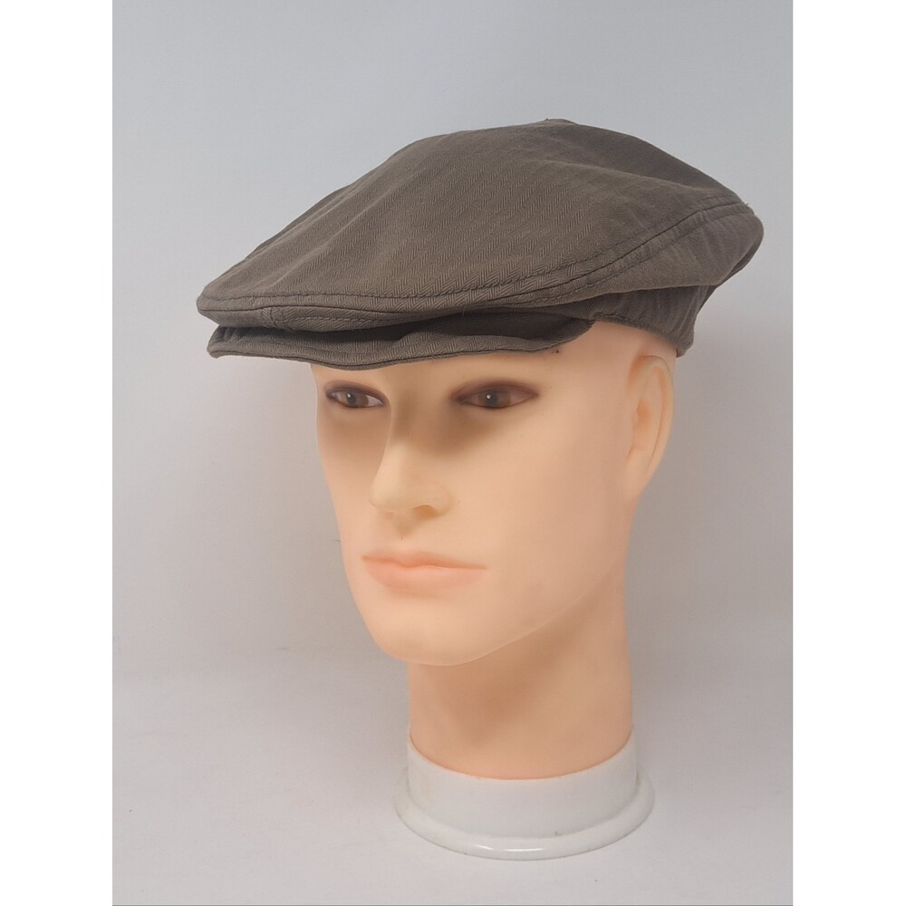 Joe Boxer Vintage 90s Hat Newsboy Cap Unisex Green Flat Y2K One Size